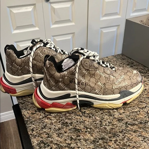 Gucci x Balenciaga Triple S Sneaker 'The Hacker Project' - Picture 4 of 7